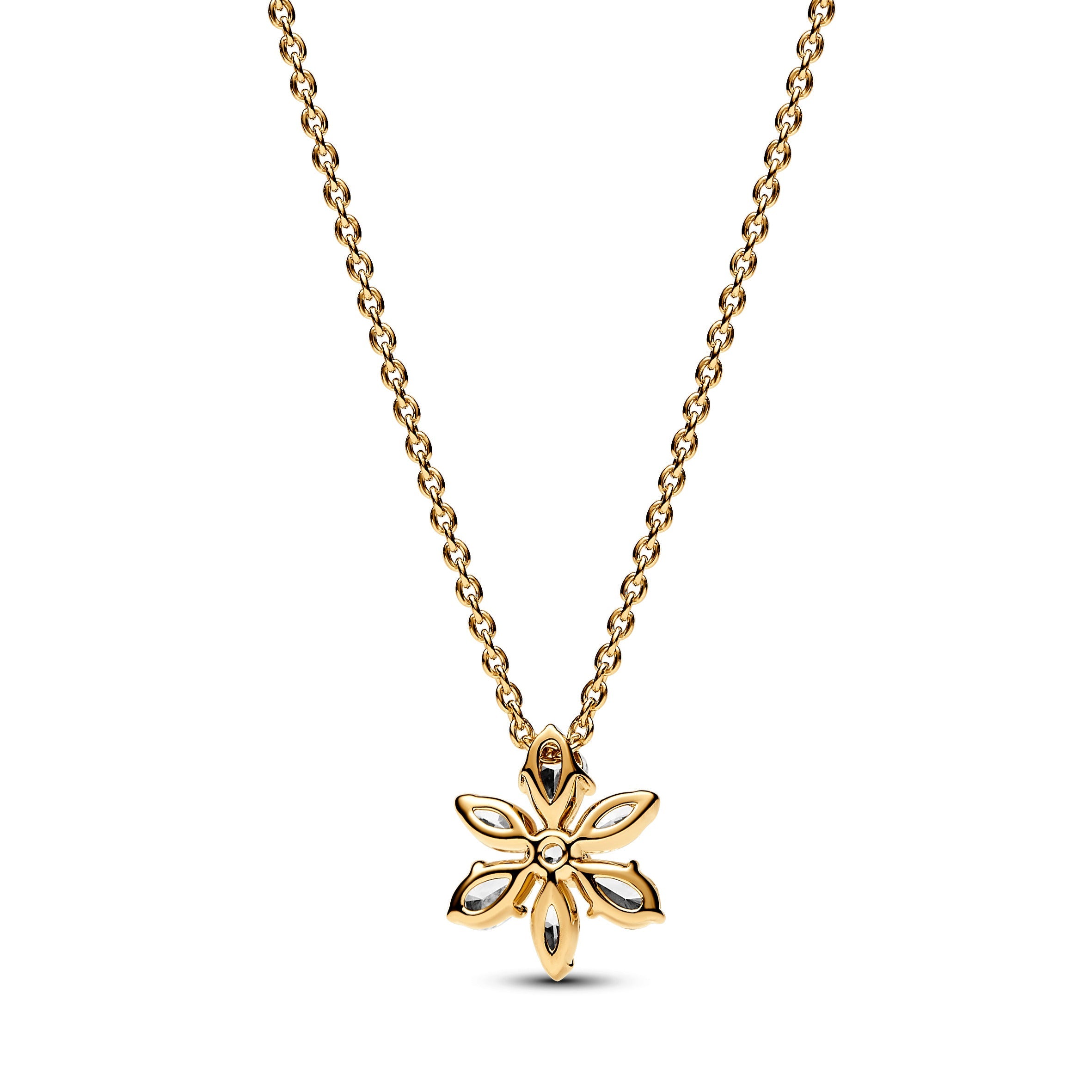 Sparkling Herbarium Cluster Pendant Necklace