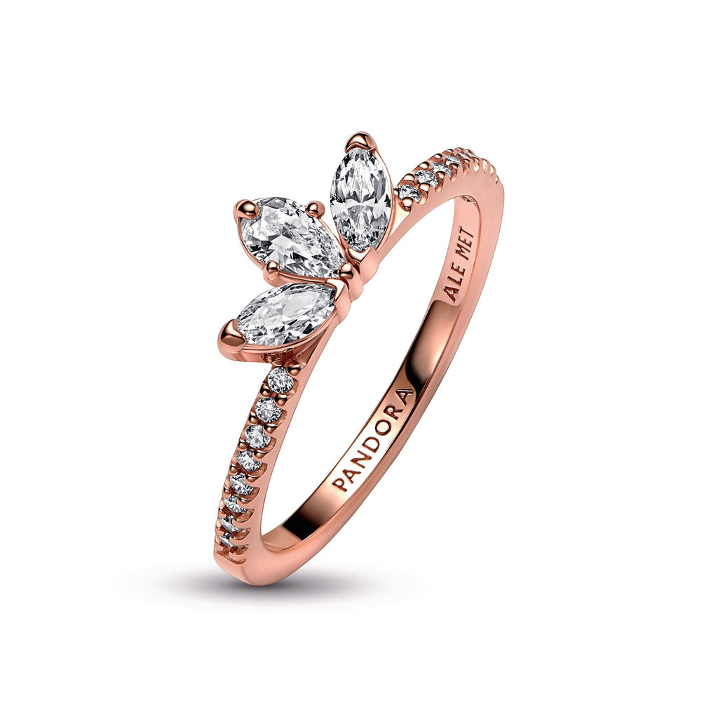 Sparkling Herbarium Cluster Ring