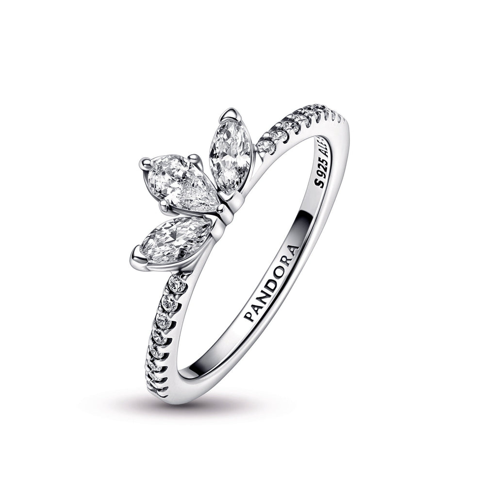 Sparkling Herbarium Cluster Ring