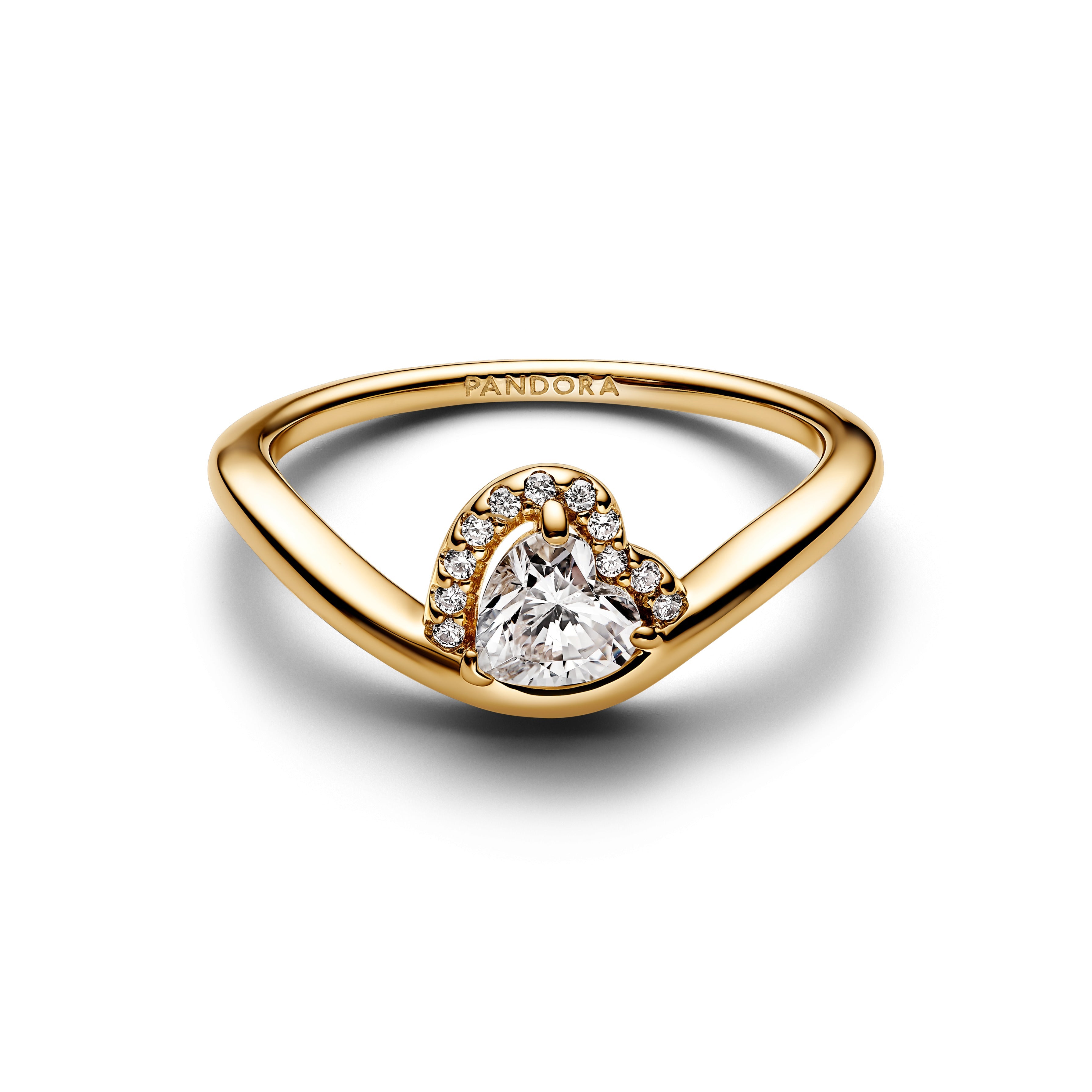 Wavy Heart Ring