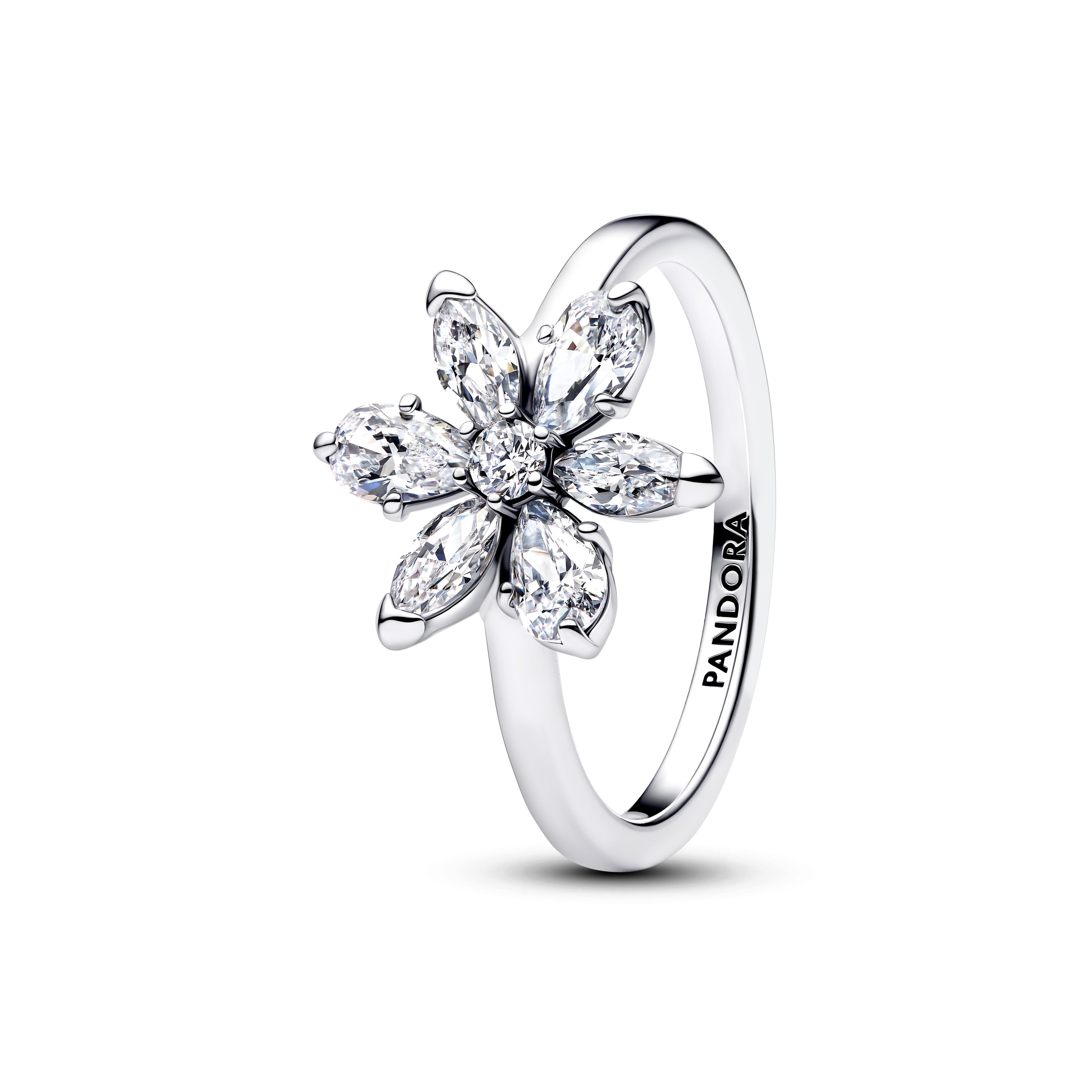 Herbarium Sparkling Flower Cocktail Ring