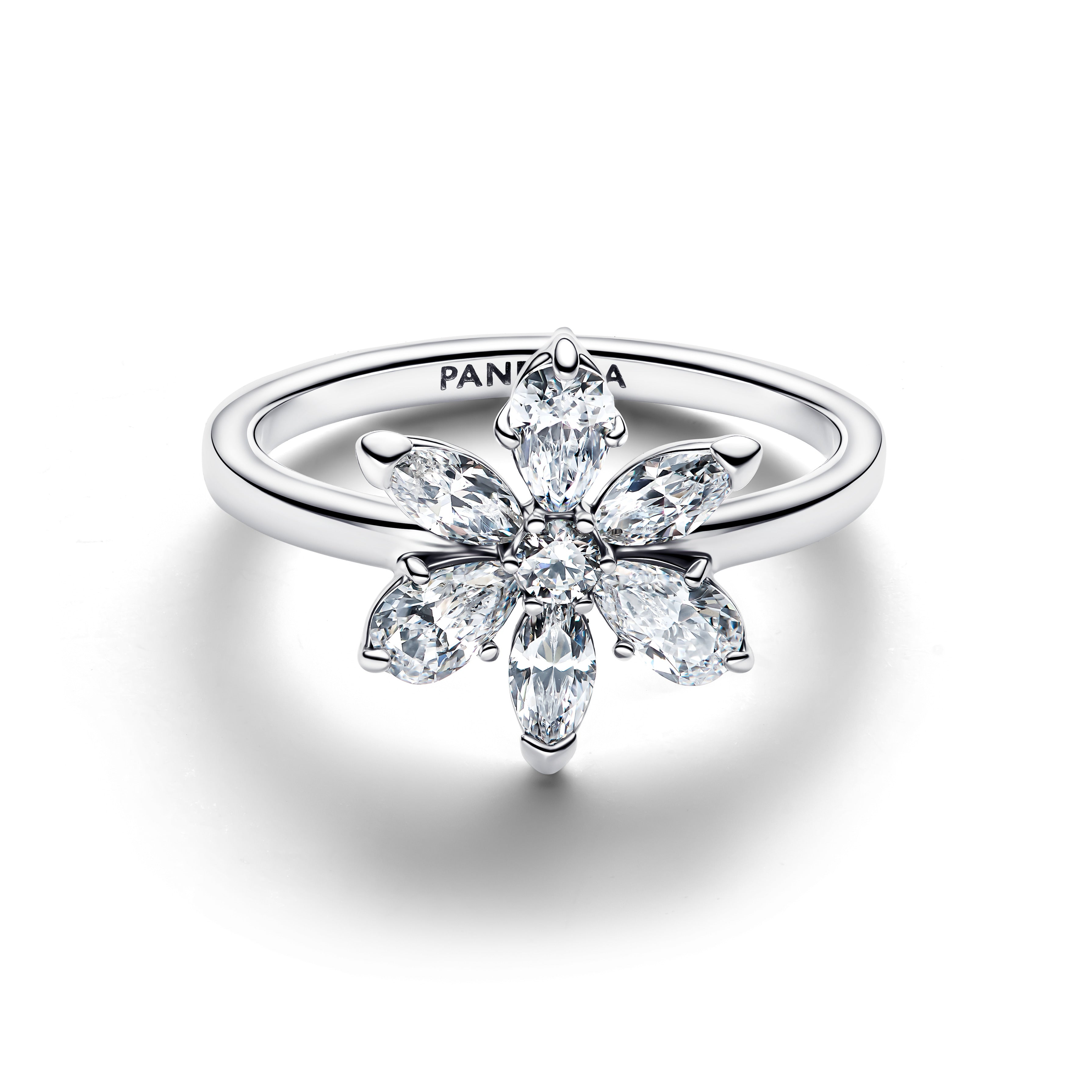 Herbarium Sparkling Flower Cocktail Ring