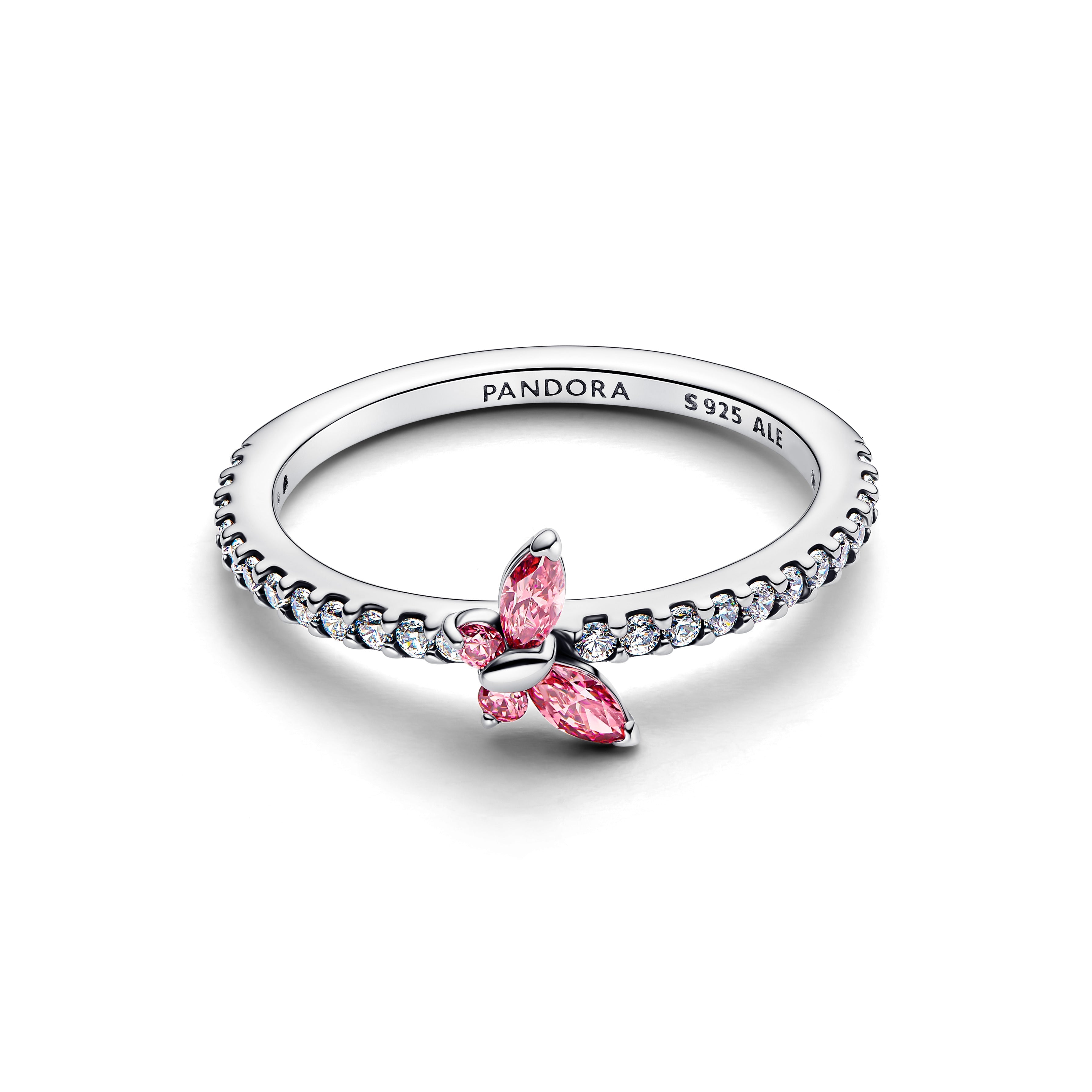 Sparkling Butterfly Ring