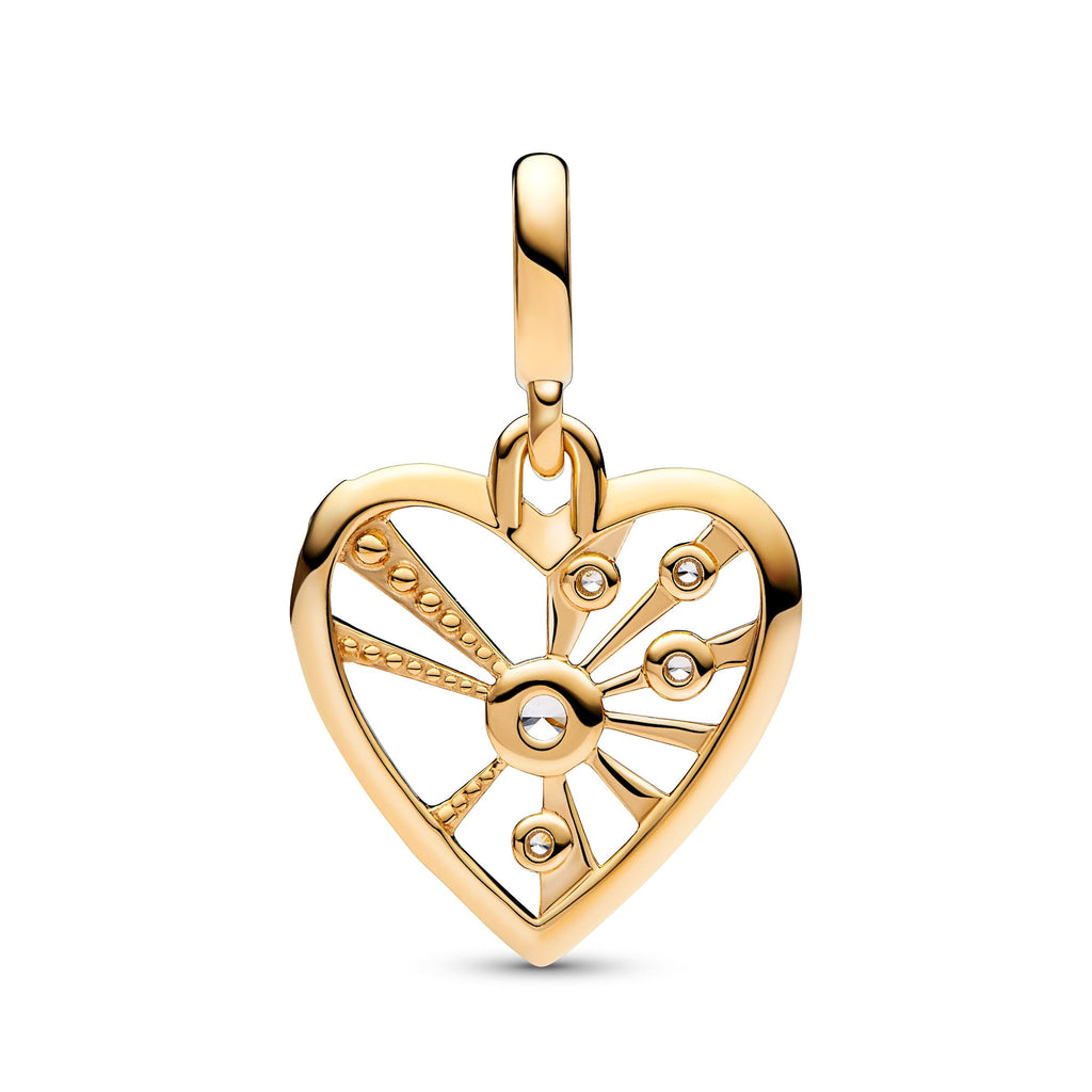 Pandora ME Heart & Rays Medallion