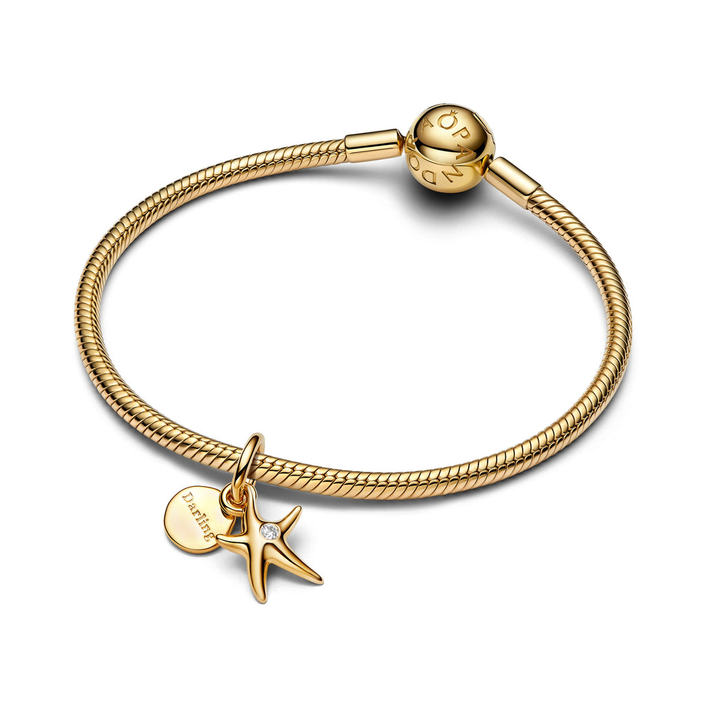 Starfish Double Dangle Charm