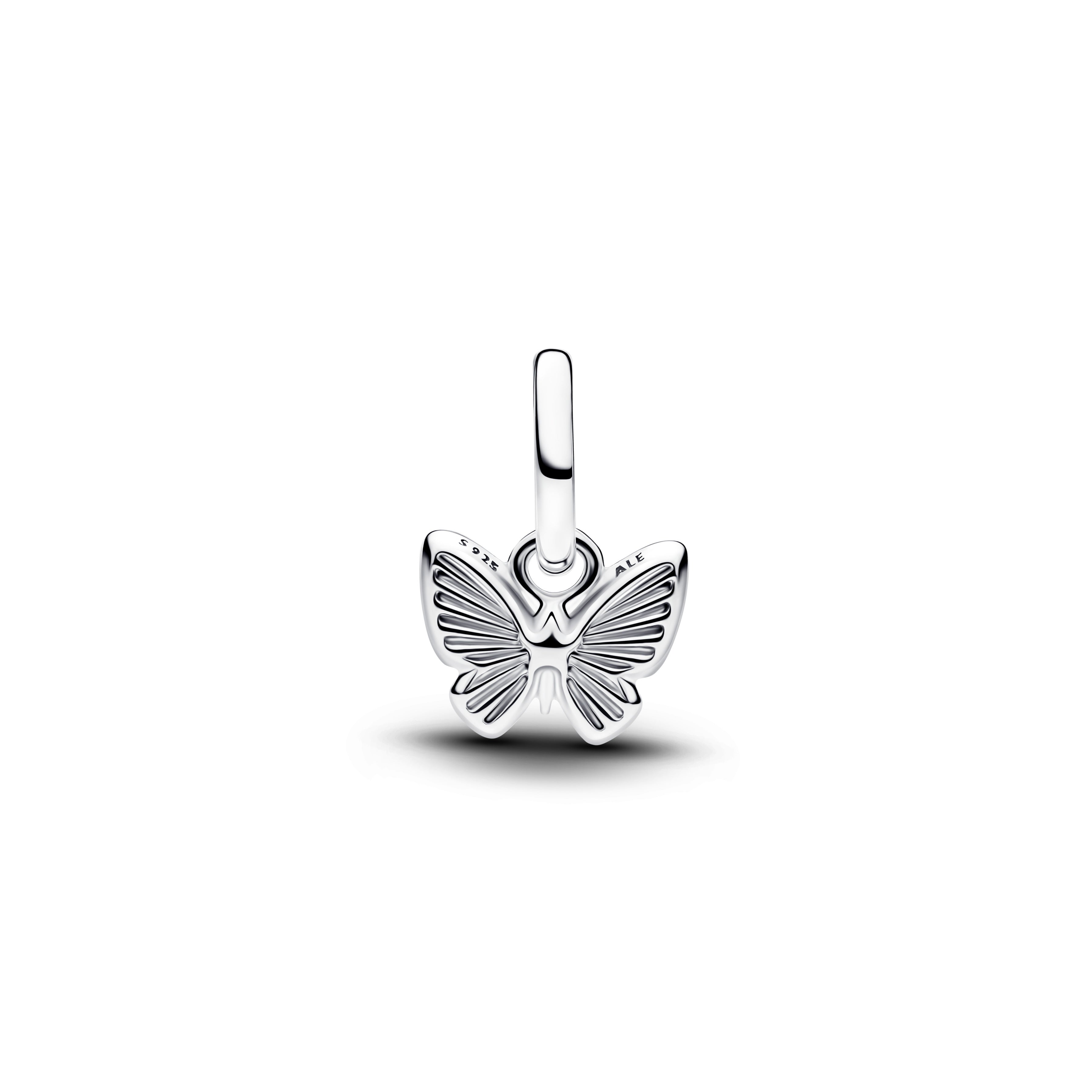 Pink Butterfly Mini Dangle Charm