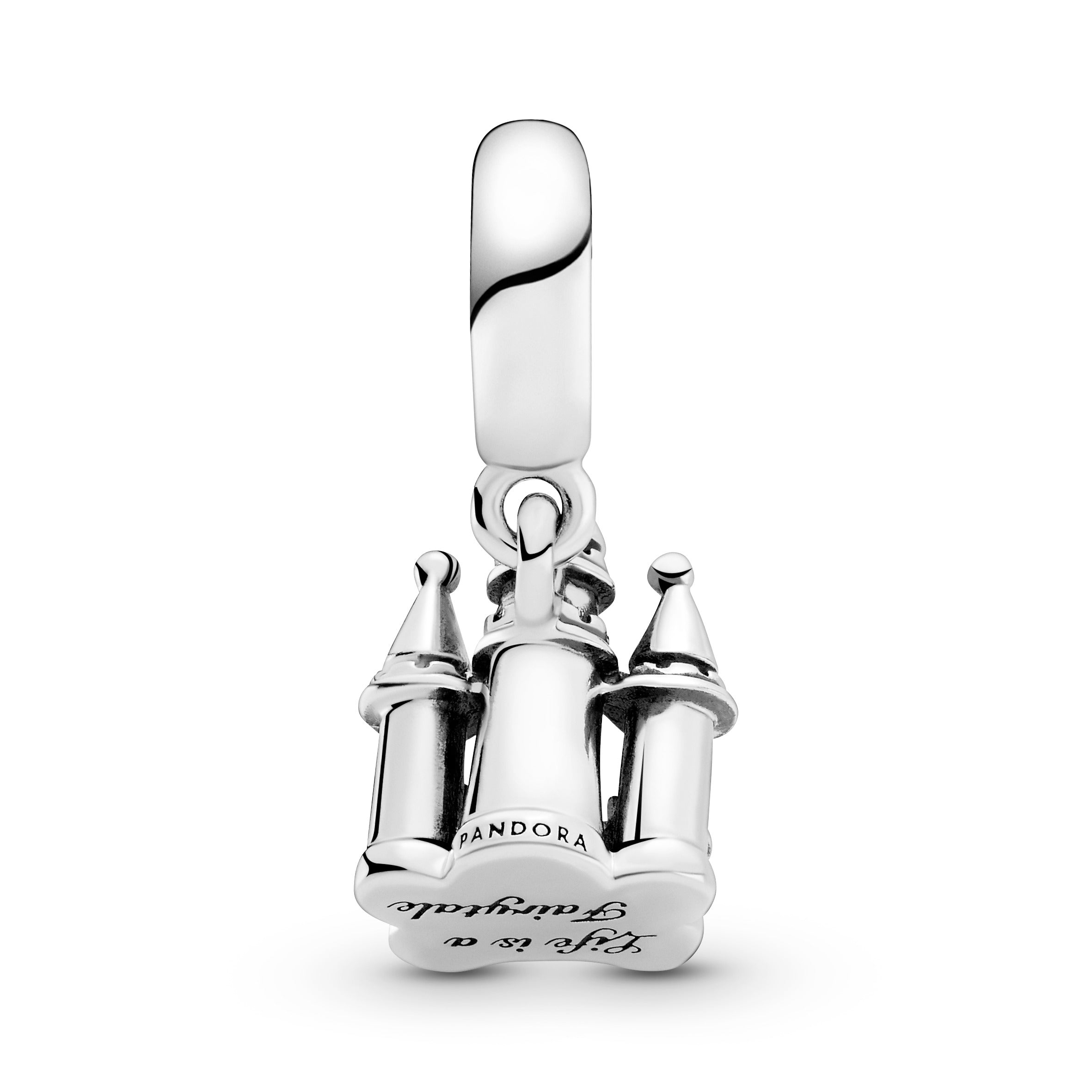 Two-tone Castle Dangle Charm