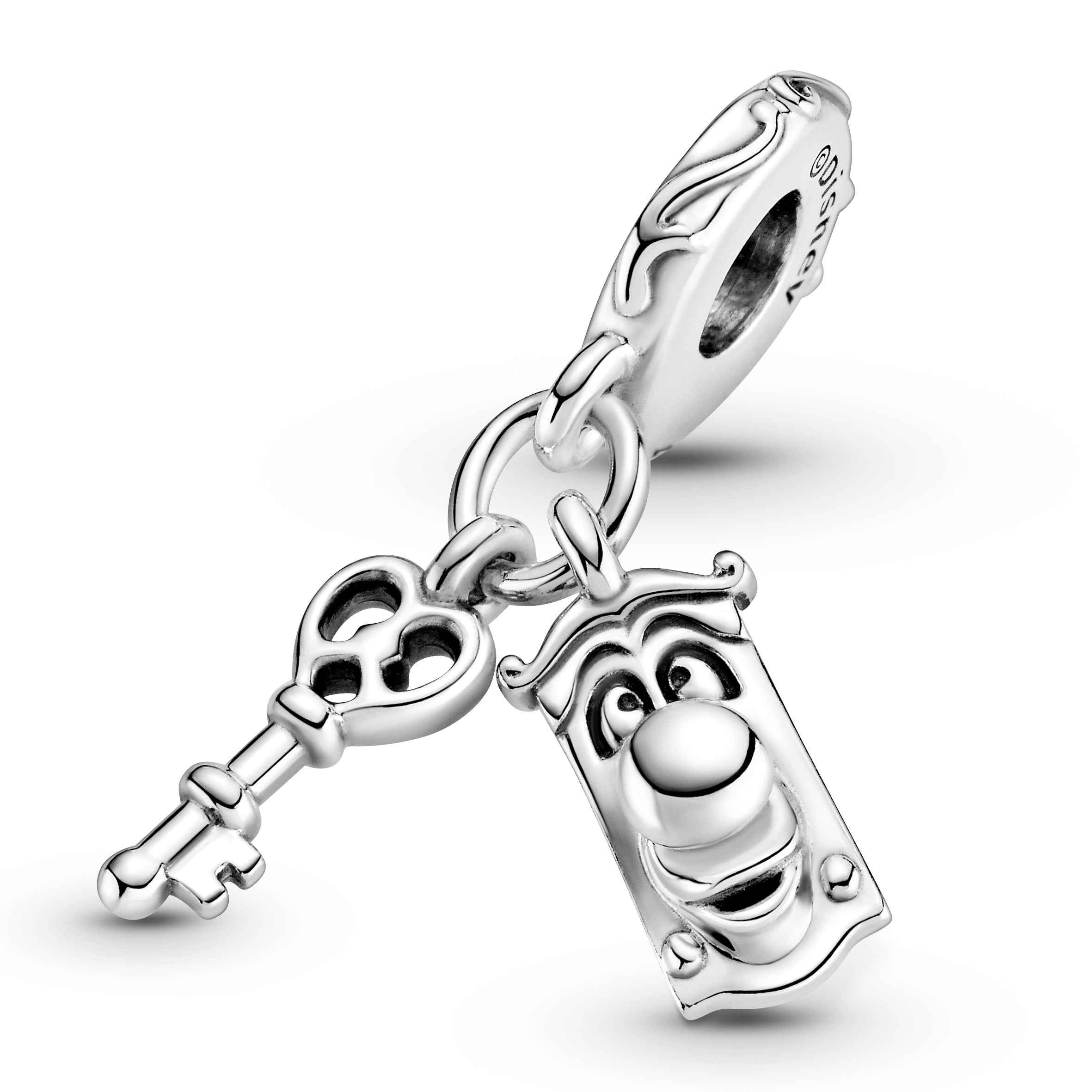 Disney Alice in Wonderland Key & Door Knob Dangle Charm