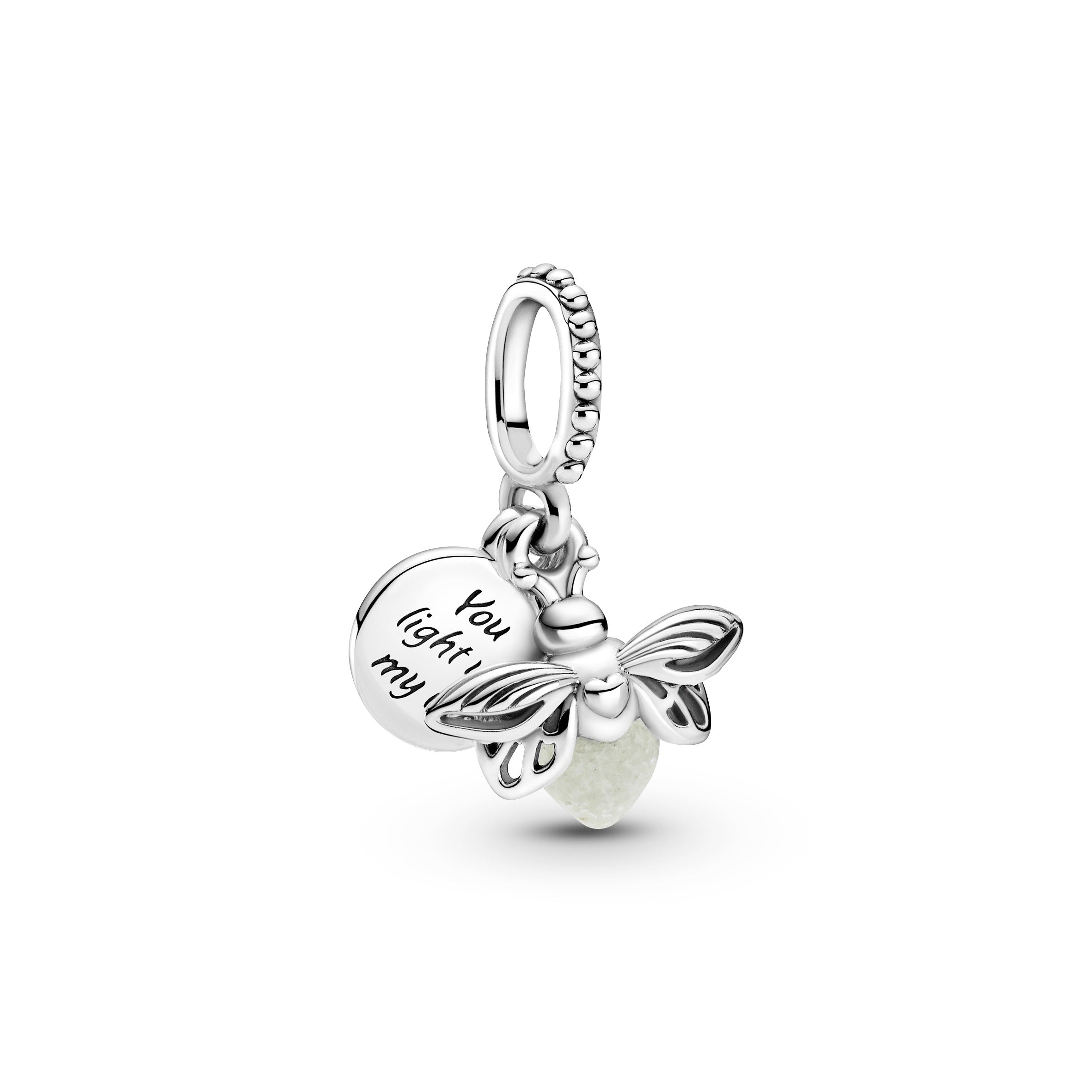Glow-in-the-dark Firefly Dangle Charm